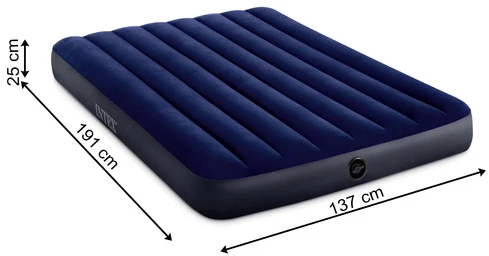 Intex pilno dydžio Dura-Beam oro lova Mėlyna