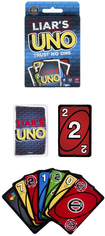 Kortos Mattel UNO LIAR'S
