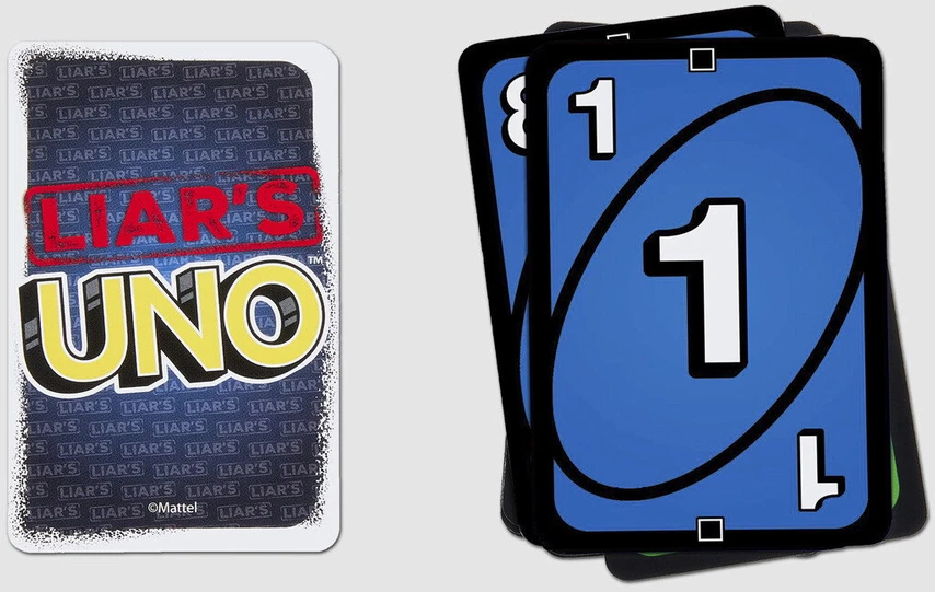 Kortos Mattel UNO LIAR'S