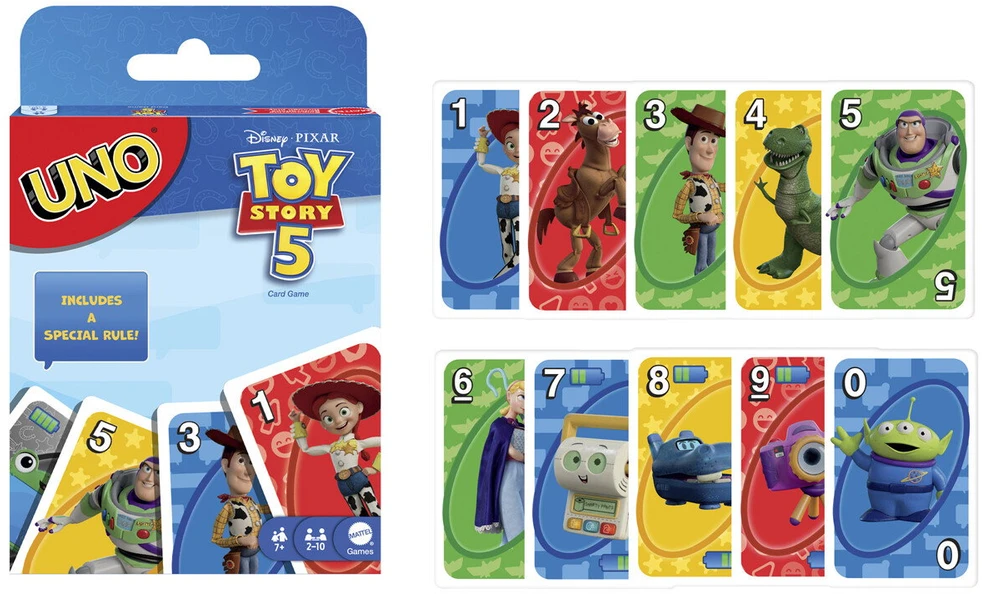 Mattel Games - UNO Žaislų istorija 5 (JLN03)