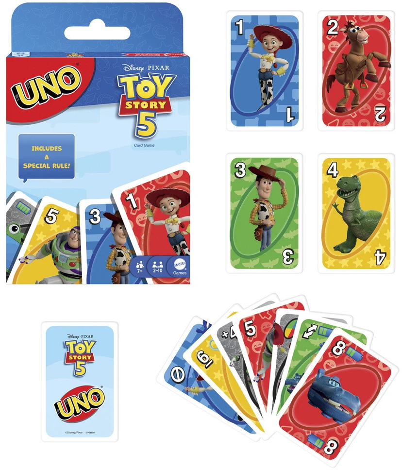 Mattel Games - UNO Žaislų istorija 5 (JLN03)