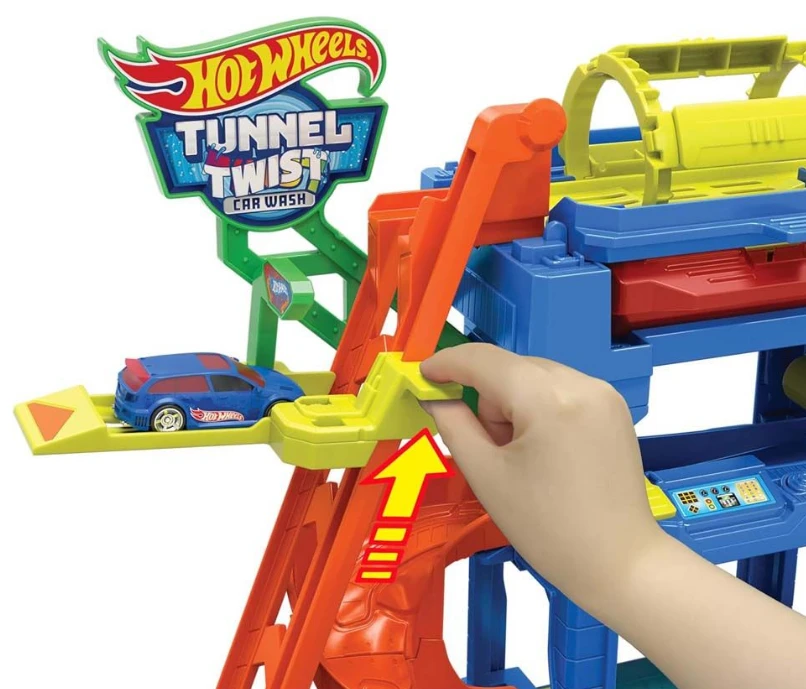 Mattel HOT WHEELS CITY rinkinys – Tunelinė autoplovykla (HTN80)