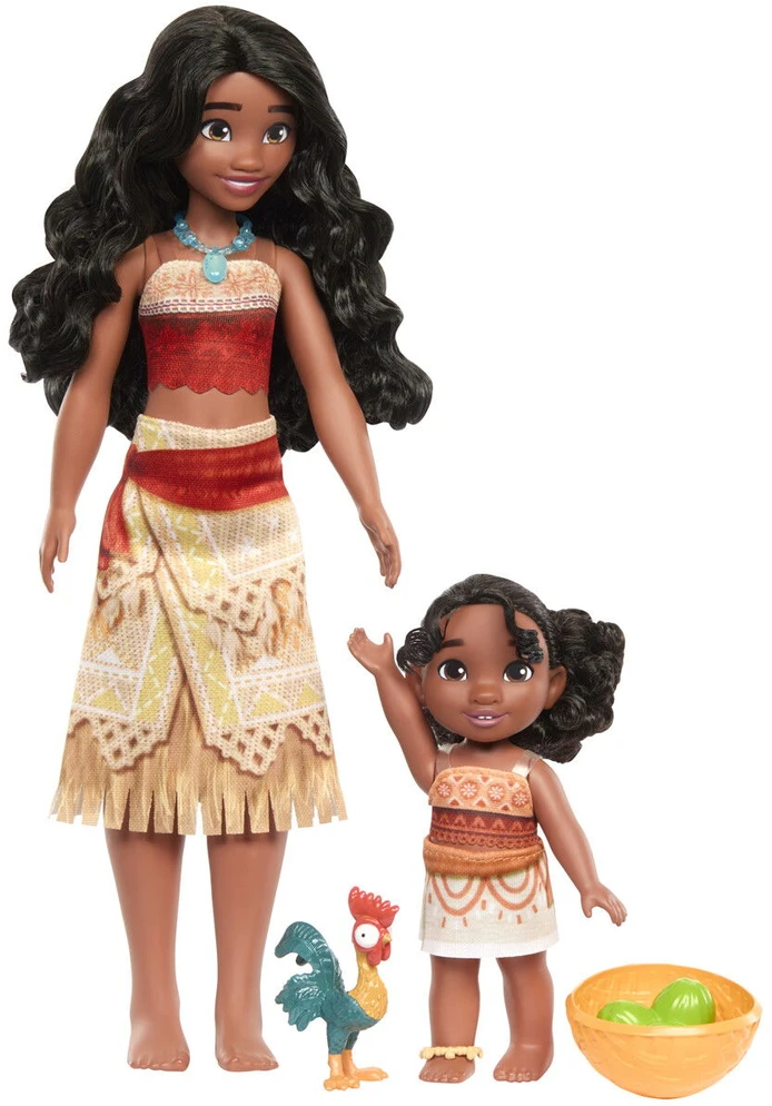 Mattel Disney Vaiana 2 i Simea siostry 2-pak lalek