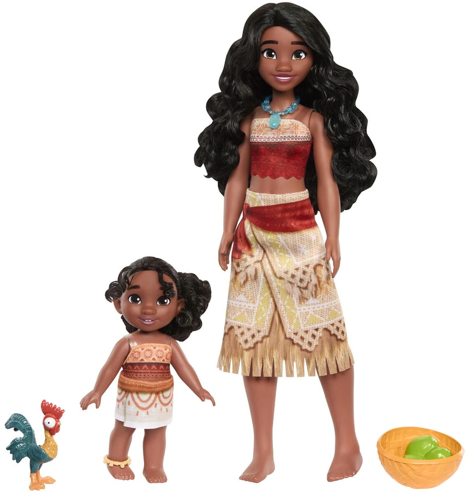 Mattel Disney Vaiana 2 i Simea siostry 2-pak lalek