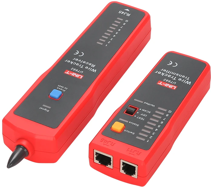 Miernik UNI-T UT682 laidų detektorius su RJ45 kabelių testeriu
