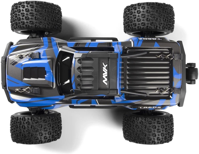 „Maverick“ – RC Atom AT1 1/18 4WD elektrinis sunkvežimis – mėlynas