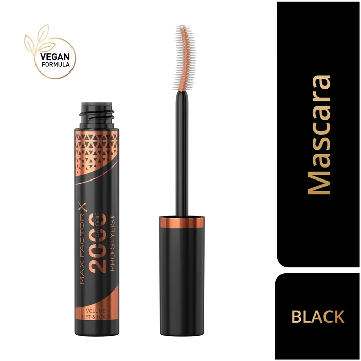 Max Factor Blakstienų Tušas 2000 Calorie Pro Stylist 001 Juodas 9ml