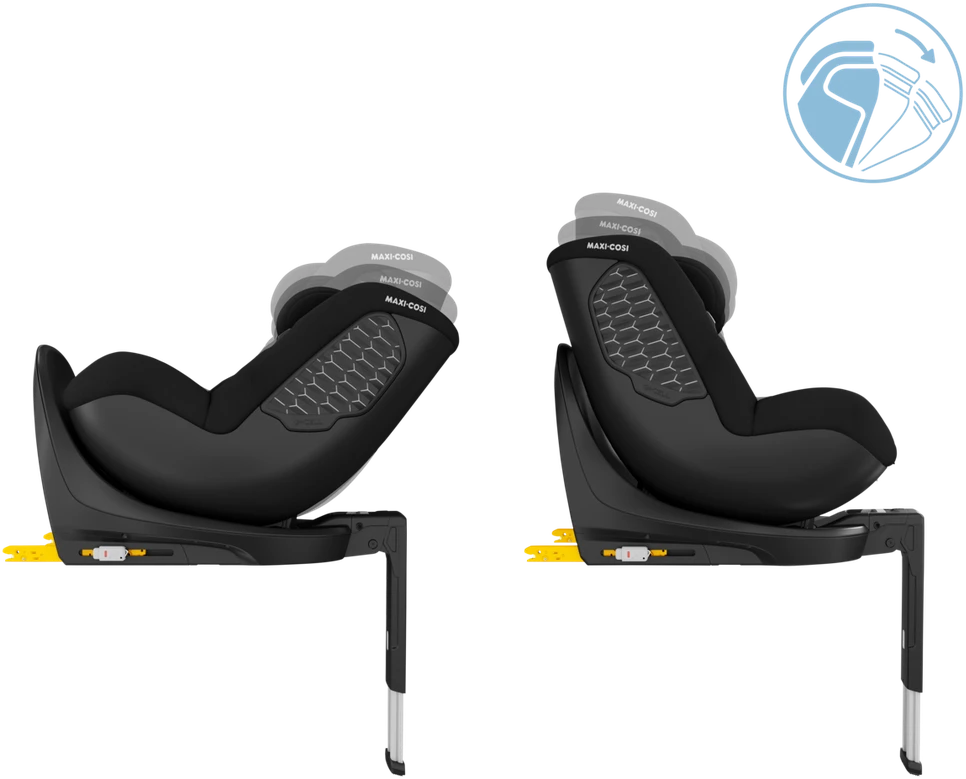 MAXI COSI automobilinė kėdutė Mica 360 S COMFORT, Authentic Juodas, 40-105 cm, 8551671630