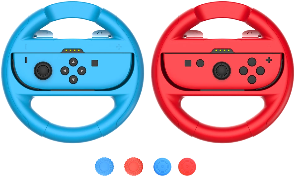 „Maxx Tech“ – „Joy-Con“ vairo ir rankenos rinkinys, skirtas „Nintendo Switch 2/1“