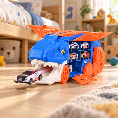 Maxy Truck - trailer + set of 6 cars