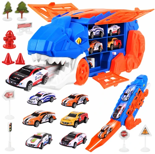 Maxy Truck - trailer + set of 6 cars