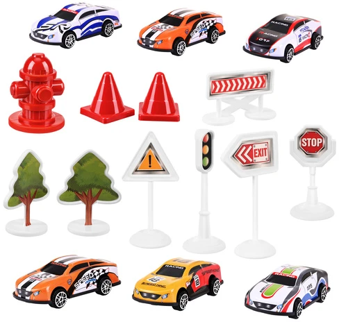 Maxy Truck - trailer + set of 6 cars
