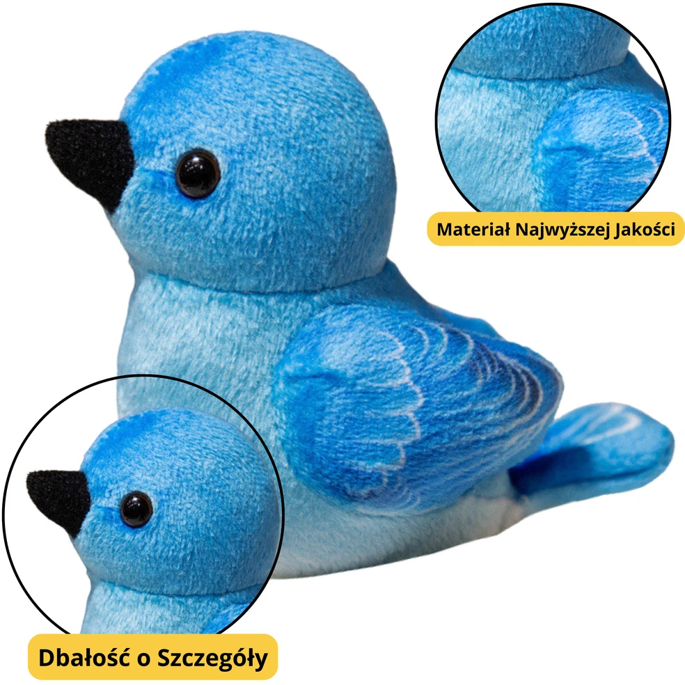 Lean Toys Mažas Pliušinis Paukštis 10 cm