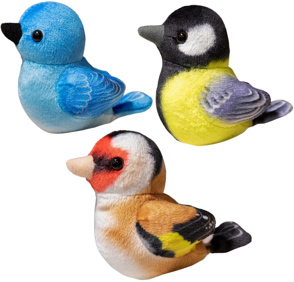 Lean Toys Mažas Pliušinis Paukštis 10 cm