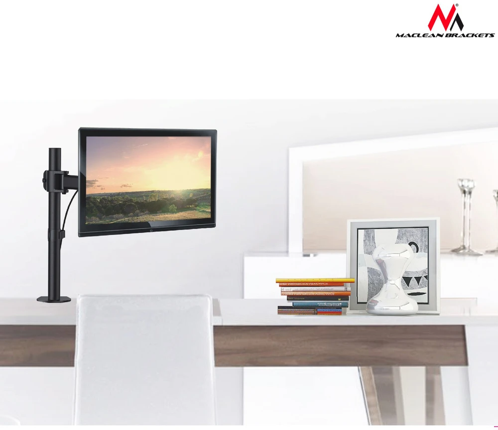 MC-690N 42980 Stalinis laikiklis 13–27 colių LCD monitoriams, 8kg, 75x75 ir 100x100