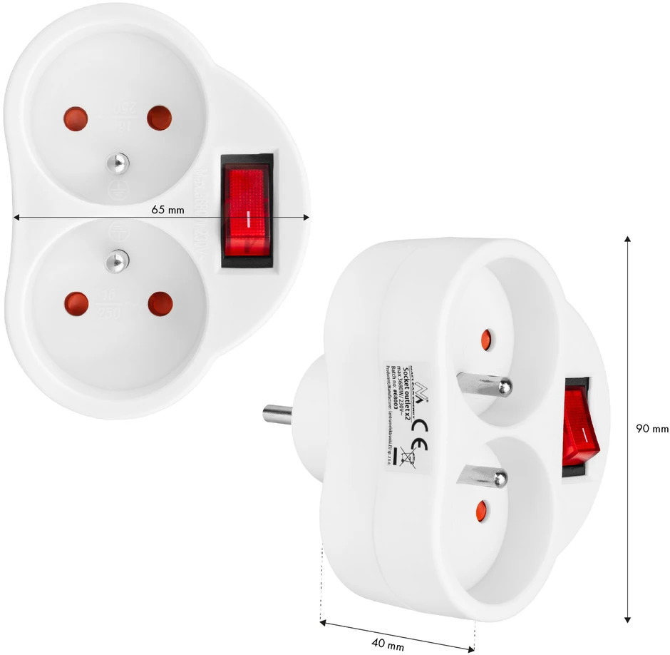 KIŠTUKINIS LIZDAS SU IŠJUNGIKLIU MCE-31 3680 W MACLEAN ENERGY