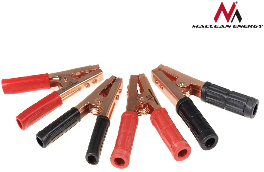 MACLEAN MCE36 Maclean MCE36 Crocodile 400A 2p R/B juodas ir raudonas
