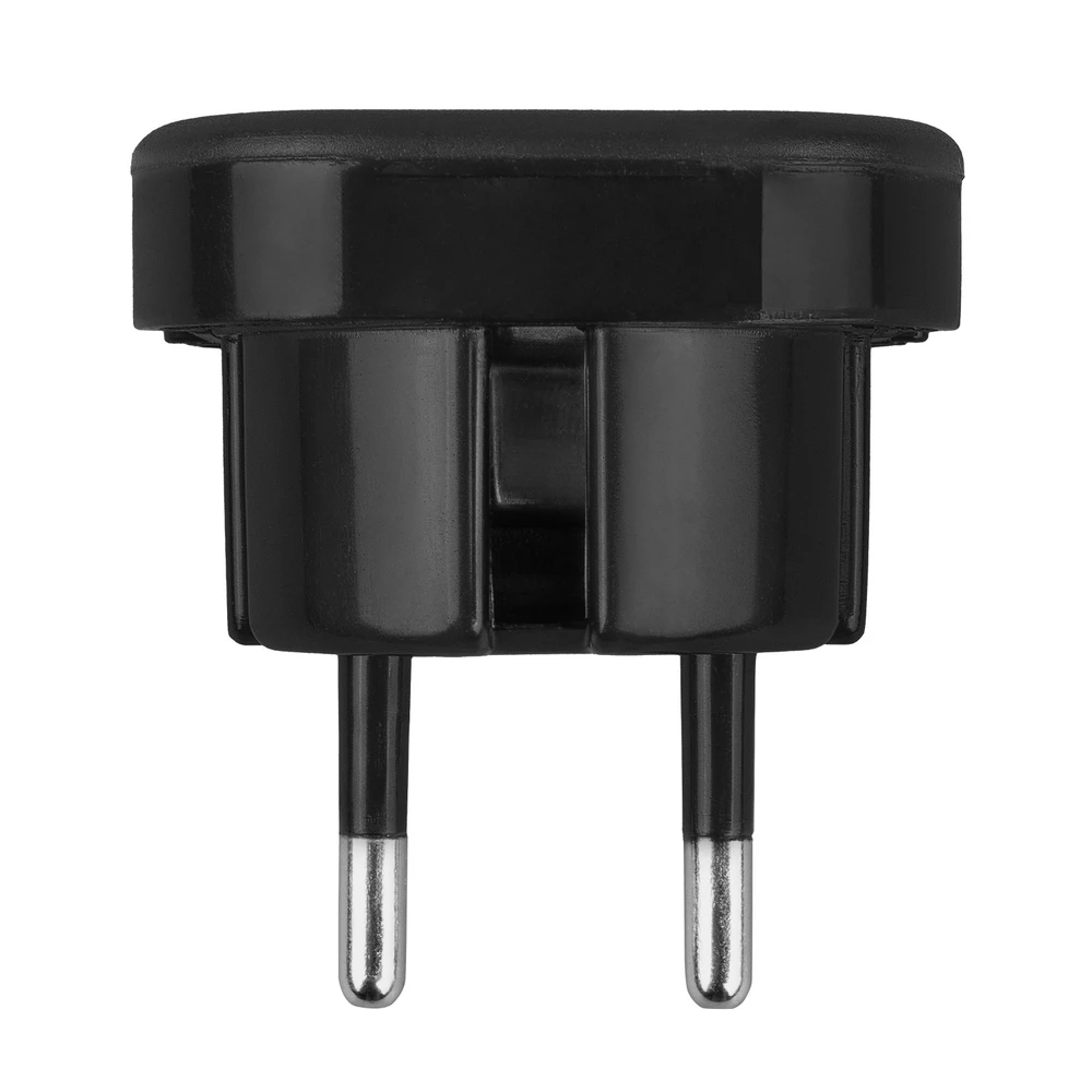 MACLEAN MCE72 Maclean MCE72 Plug Adapteris UK to EU juodas