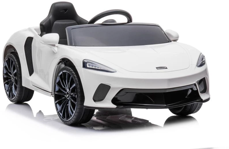 Lean Cars Vienvietis elektromobilis vaikams McLaren GT 12V, baltas