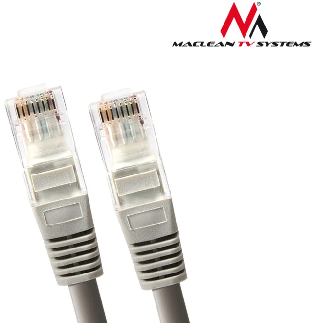 MACLEAN MCTV-660 Maclean MCTV-660 Patchcord UTP cat6 Kabelio kištukas-kištukas 3m