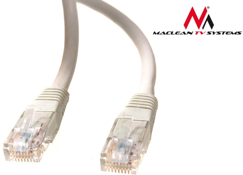 MACLEAN MCTV-660 Maclean MCTV-660 Patchcord UTP cat6 Kabelio kištukas-kištukas 3m