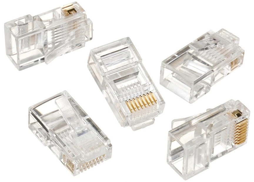 MACLEAN MCTV-663 Maclean MCTV-663 100x RJ45 8P8C modulinio galo kištuko jungtis