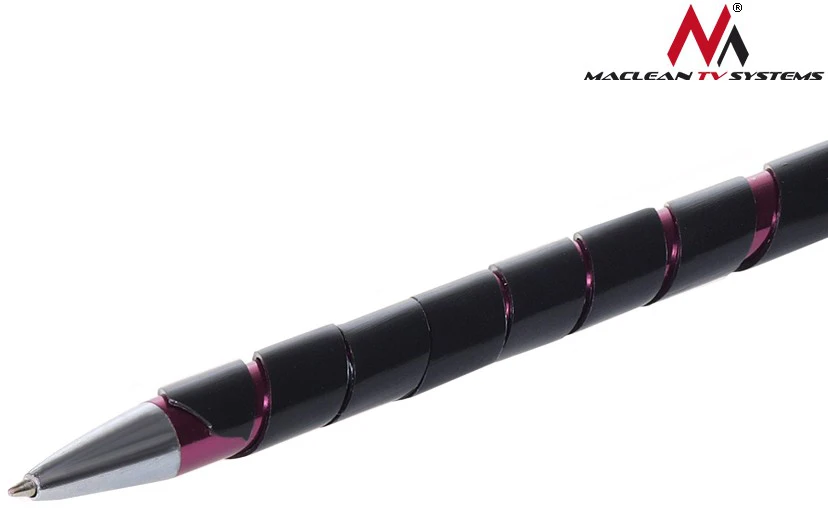 Maclean MCTV-685 B 43133 Kabelio maskavimo dangtelis (8,7 * 10 mm) 3 m juodas spiralinis