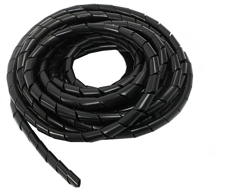 Maclean MCTV-685 B 43133 Kabelio maskavimo dangtelis (8,7 * 10 mm) 3 m juodas spiralinis