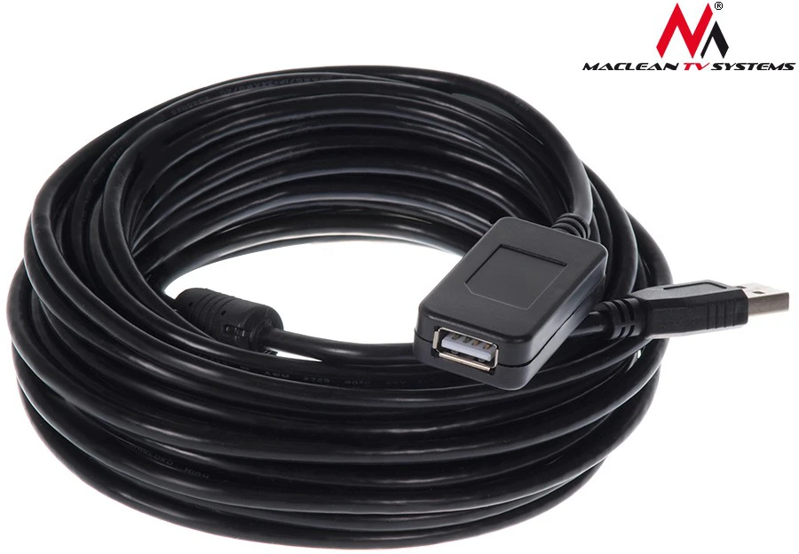 MACLEAN MCTV-757 Maclean MCTV-757 Aktyvus ilgintuvas USB 2.0 10m