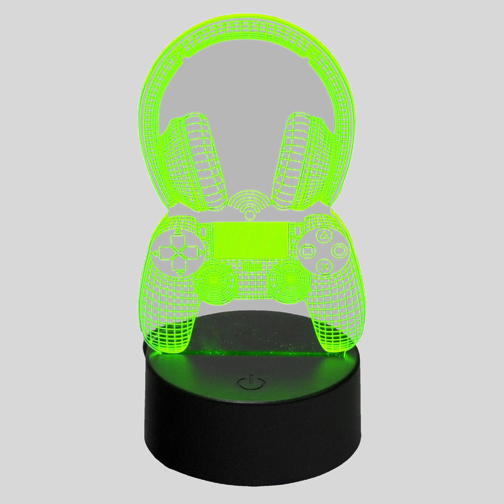 MECHARITE 3D LED lempa - valdiklis ir ausinės