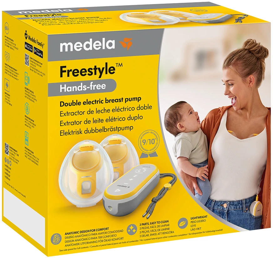 „Medela“ – „Freestyle Hands Free“ dvigubas elektrinis krūties pompa