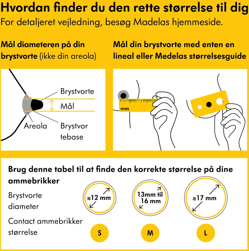 Medela - kontaktiniai spenelių skydeliai - skaidrūs - S, 24 mm, 2 vnt.