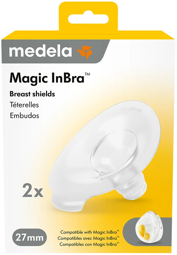 Medela - Magic InBra krūtų apsaugos - 27 mm