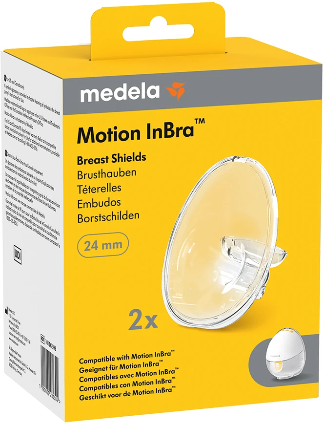 Medela Motion InBra krūtų apsaugos – 24 mm – 2 vnt. pakuotėje