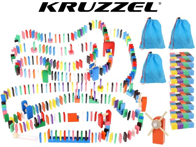 Kruzzel Mediniai domino 1080 vnt