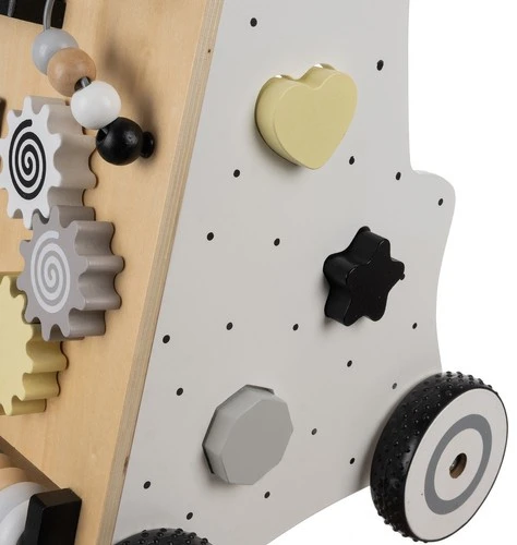 Wooden push walker - Kruzzel 24761