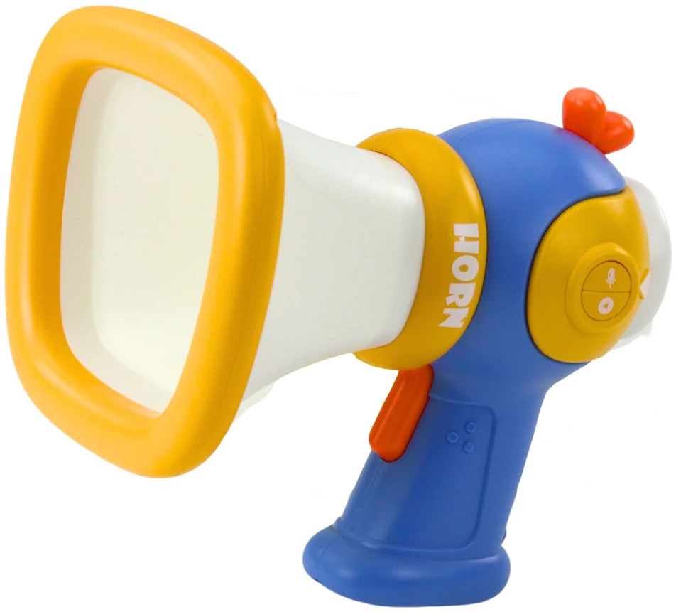 Lean Toys Vaikiškas megafonas su balso keitimo funkcija ir šviesos efektais