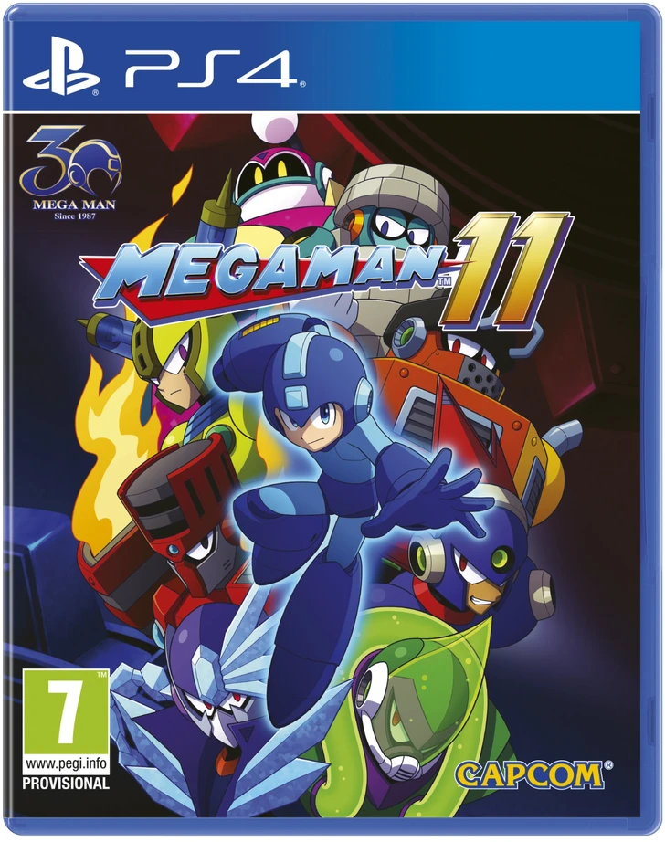 Sony Mega Man 11, PS4 PlayStation 4 Pagrindinis