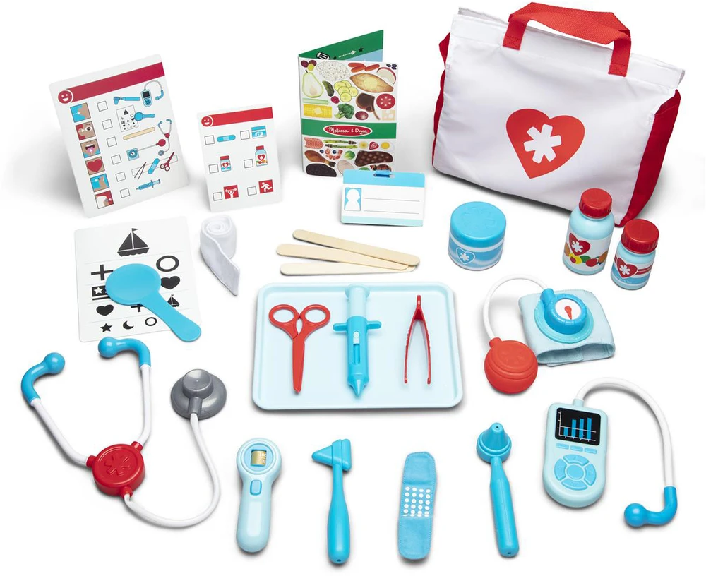 Dėlionė Spin Master MELISSA & DOUG žaidimų rinkinys „Get Well Doctor's Kit“ žaidimų rinkinys