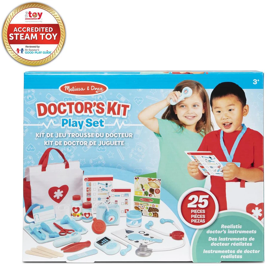 Dėlionė Spin Master MELISSA & DOUG žaidimų rinkinys „Get Well Doctor's Kit“ žaidimų rinkinys