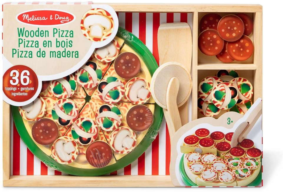 MELISSA & DOUG žaidimų rinkinys Picos vakarėlis