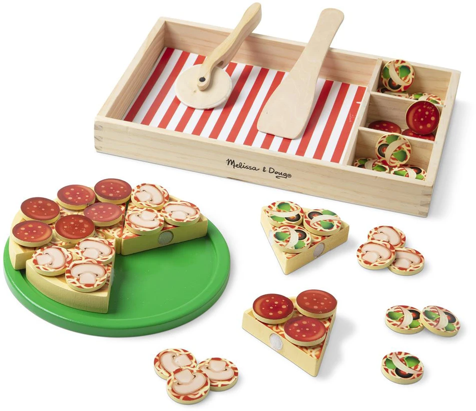 MELISSA & DOUG žaidimų rinkinys Picos vakarėlis