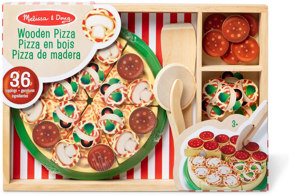 MELISSA & DOUG žaidimų rinkinys Picos vakarėlis