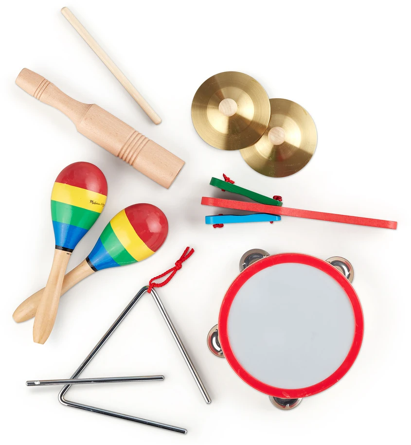 Melissa Doug - Muzikos instrumentų žaidimų rinkinys Band-In-A-Box! (806260)