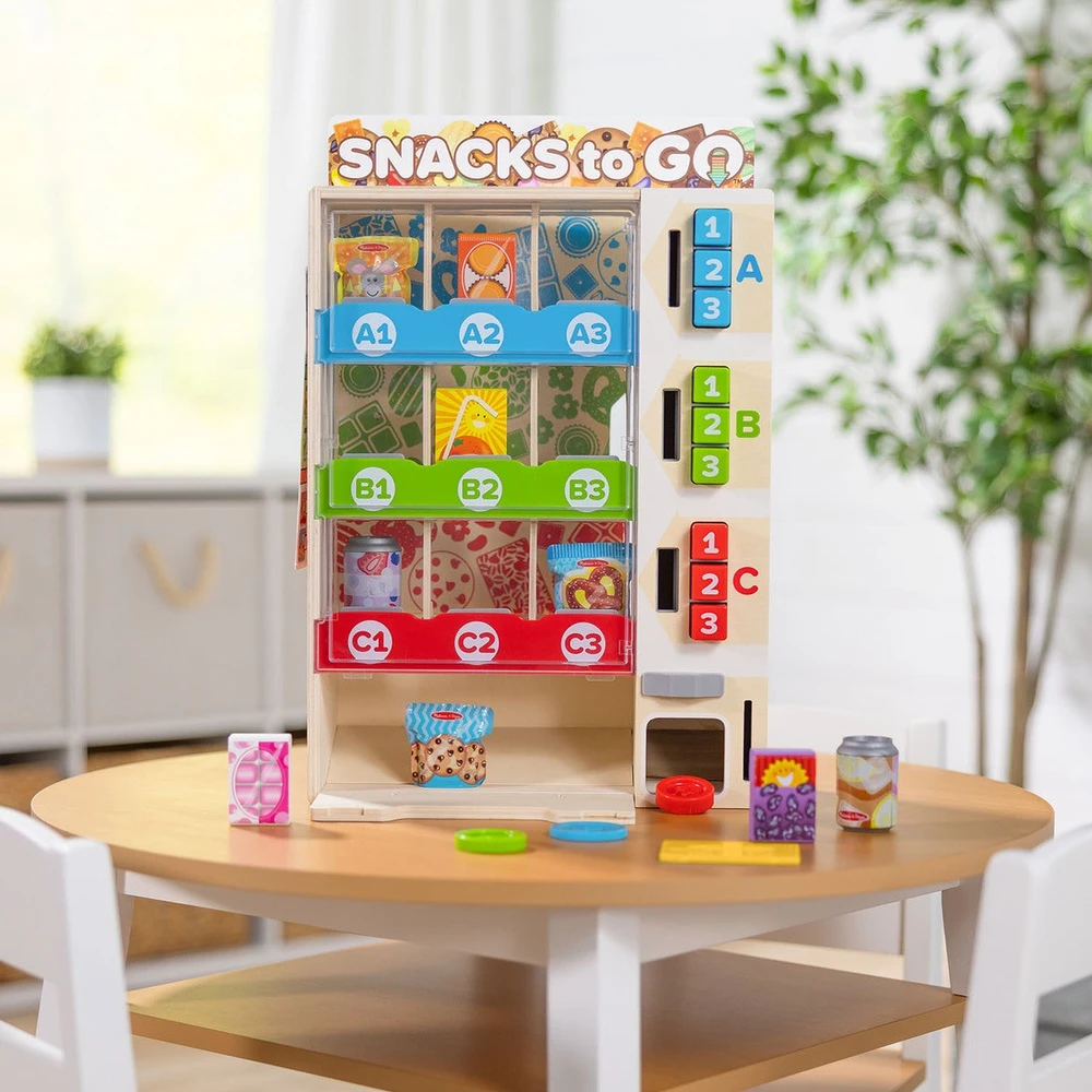 MELISSA & DOUG žaidimų rinkinys Prekybos automatas
