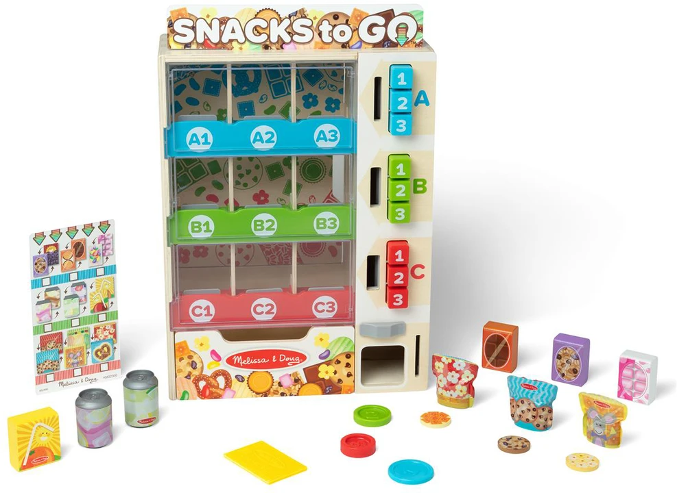 MELISSA & DOUG žaidimų rinkinys Prekybos automatas