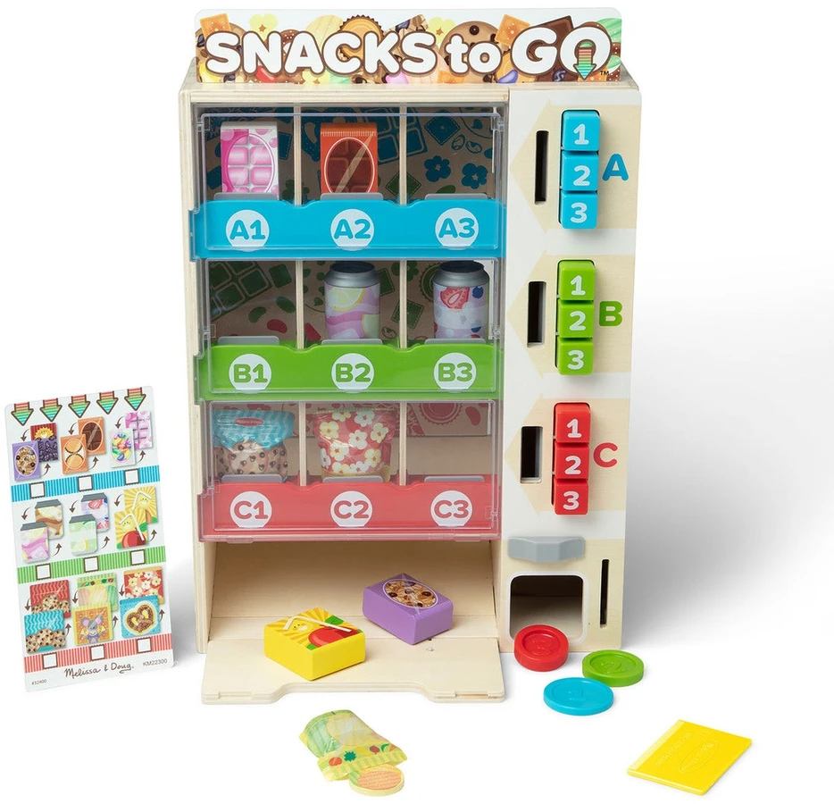 MELISSA & DOUG žaidimų rinkinys Prekybos automatas