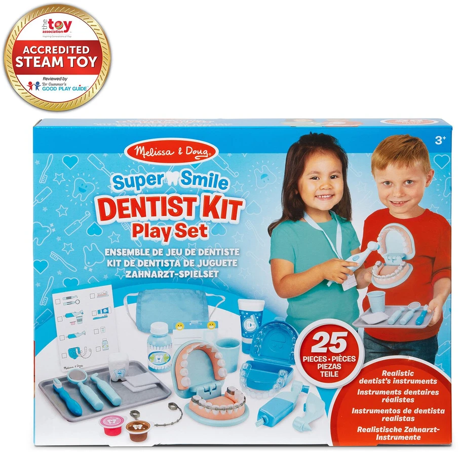 Melissa Doug - Super šypsenos odontologo žaidimų rinkinys (806032)