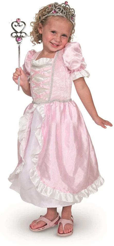 Melissa & Doug - Vaidmenų žaidimo kostiumų rinkinys princesei (806050)