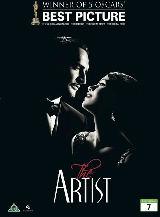 Menininkas, (Jean Dujardin) DVD (5 „Oskarų“ laureatas)